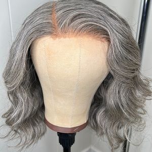 Salt N Pepper Glueless Wig
